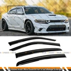 Premium Aero Black Window Visor Rain Guard Deflector For 2011-2023 Dodge Charger New. Price: $33.99.