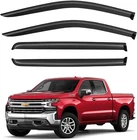 Window Visors Rain Guards For 2019-2024 Silverado/sierra 1500 Crew Cab New. Price: $58.44.