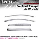 Wellvisors 2020-2026 Ford Escape Window Chrome Trim Side Guards New. Price: $86.99.