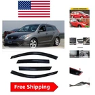 Dark Smoke Tint Window Visors For Pontiac Vibe/toyota Matrix - Easy Install New. Price: $77.99.