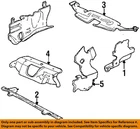 Gm Oem 99-05 Grand Am Cooling Splash Shields-air Inlet 22619965 New. Price: $57.75.