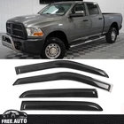 Fits 09-24 Ram 1500 Crew Cab Mega Window Visors Sun Rain Guard Acrylic 4PCS New. Price: $27.98.