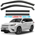 Side Window Deflectors Rain Guards For 2024-2026 Lexus Tx New. Price: $59.39.