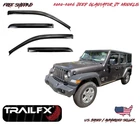 2020-2025 Jeep Gladiator Jt Window Vent Visors Rain Guard Deflector Trailfx New. Price: $94.90.