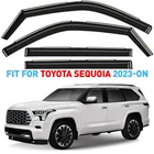 Rain Guards Vent Visors Shade For 2023-2026 Toyota Sequoia New. Price: $62.99.