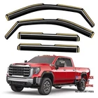 In-channel Window Rain Guards 2020-2026 Silverado/sierra 2500HD/3500HD Crew Cab New. Price: $76.95.