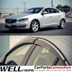 Wellvisors Window 11-18 For Volvo S60 Side Deflectors New. Price: $101.99.