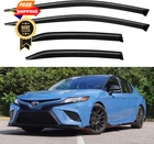 Window Visors Rain Guards For 2018-2024 Toyota Camry, Smoked New. Price: $62.99.