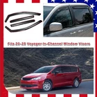 For Chrysler Voyager 2020-2025 In-channel Window Vent Visor Rain Guard Deflector New. Price: $45.99.