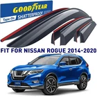Side Window Deflectors Rain Guards For 2014-2020 Nissan Rogue Shatterproof New. Price: $107.90.