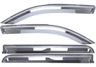 Chrome Trim Window Visors Fits 2020-2026 Chevy Silverado & Sierra Double/ext.cab New. Price: $227.99.
