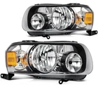 Headlamp 2005 - 2007 Ford Escape Black Housing Headlights Assembly Pair New. Price: $124.99.