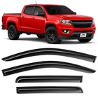 Sun Rain Visors Wind Guards For 15-22 Chevy Colorado Crew Cab Shatterproof New. Price: $59.99.