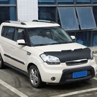 Pu Leather Hood Bra Guard Protection Bug Stone Deflector Fits Kia Soul 2009-2013 New. Price: $69.99.