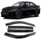 Wonsabon Window Visors Rain Guards Deflector 4 Piece Set For 2011-2021 Dodge New. Price: $56.02.