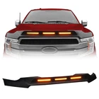 Hood Protector Stone Guard Bug Deflector / Amber Lights Ford F-150 2015-2020 New. Price: $114.89.