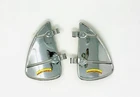 Vintage Style Stainless Steel Lowrider Breezies Wing Window Deflector New. Price: $29.99.