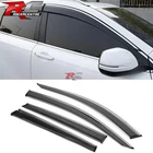 For 17-22 Honda Crv Window Visors W/ Chrome Trim Polycarbonate 4PC New. Price: $42.99.