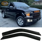 Fits 15-26 Ford F150 Standard Cab Window Visors Rain Sun Guard Vent 2PC Set New. Price: $29.99.
