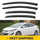 Yqautec Window Visors For 2011-2016 Hyundai Elantra Sedan New. Price: $60.99.