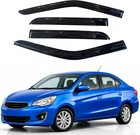 Ig Window Visors Fit For 2014-2022 Mitsubishi Mirage Sedan, Out-channel Rain Gua New. Price: $42.37.