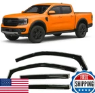 2024-2026 Ford Ranger Xlt Lariat Raptor In-channel Rain Guards Window Visors New. Price: $104.98.