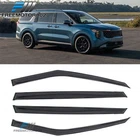Fits 22-26 Kia Carnival Tape-on Smoke Window Visors Vent Rain Guards Deflectors New. Price: $28.90.