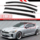 For 2018-23 Kia Stinger Kdm Mug Style 3D Wavy Window Visor Rain Guard Deflector New. Price: $32.99.