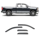 Black Horse Off Road Tape On Rain Guards Fit 19-24 Sierra 1500 Ext. Smoke 140442 New. Price: $58.96.