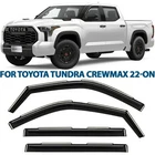 Clim Art In-channel Incredibly Durable Rain Guards For Toyota Tundra 2022-2024 New. Price: $67.99.