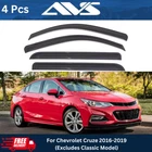 Avs Vent Visors Rain Guards For Chevrolet Cruze 2016-2019 Window Deflectors New. Price: $118.97.