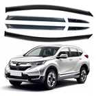 Shatterproof Out-channel Window Deflectors For Crv 17-22 6-PIECE Chrome New. Price: $77.61.