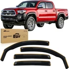 Nilight Window Visors Rain Guards For 2016-2023 Toyota Tacoma Double Cab 4PCS New. Price: $55.99.