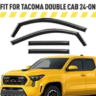 Rain Guards Vent Visors Shade For 2024-2026 Toyota Tacoma Double Cab New. Price: $61.94.