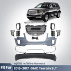 For 2016 2017 Gmc Terrain Slt Front Bumper Cover Assembly W/drl W/wire Harness New. Price: $476.99.