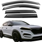 Window Visors Rain Guards Shade For 2016-2021 Hyundai Tucson Durable New. Price: $57.23.