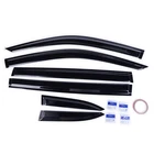 6X Window Visor Vent Shade Rain Guards Deflector For 2014-2019 Toyota Highlander New. Price: $35.99.
