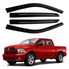 Canvcle Window Visors Rain Guards For Dodge 1500 Crew Cab 2009-2018/RAM 2500 New. Price: $57.35.