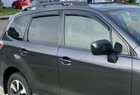 Avs Smoke Rain Guards Vent Visors 3M Tape-on 2014-2018 Subaru Forester Suv New. Price: $79.99.