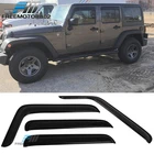 Window Visors Fits 07-23 Wrangler 20-23 Gladiator Rain Sun Guard Shade Deflector New. Price: $26.88.