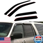 Lqqdp 4PCS Front+rear Smoke Sun Rain Guard Outside Mount Tape-on Window Visors New. Price: $63.46.