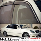 Wellvisors Window 2001-2006 For Lexus LS430 Side Deflectors Chrome New. Price: $88.99.