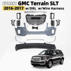For 2016 2017 Gmc Terrain Slt Front Bumper Cover Assembly W/drl W/wire Harness New. Price: $476.99.