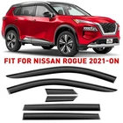 Side Window Deflectors Rain Guards For 2021-2026 Nissan Rogue Shatterproof New. Price: $69.29.