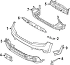 Genuine Ford Stone Deflector NZ6Z-16B075-A New. Price: $51.73.