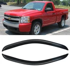 Window Visors Rain 2007-2013 Silverado/sierra 1500 Regular Cab, Dark New. Price: $47.08.