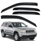 Vent Shade Window Visors Rain Guard Deflectors For 2005-2010 Jeep Grand Cherokee New. Price: $42.97.