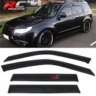 Fits 09-13 Subaru Forester Acrylic Window Visor Vent Rain Guard 4PCS Deflector New. Price: $27.85.