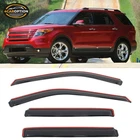 In-channel Window Visors Fits 11-19 Ford Explorer Rain Sun Vent Deflector New. Price: $40.99.