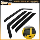 4X Window Visor Vent Shade Deflector Guard Sun/rain For 2007-2018 Jeep Wrangler New. Price: $33.20.